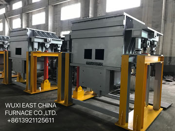 गुणवत्ता  Cored Induction Copper Brass Bronze Melting Furnace , Upcasting Continuous Frequency Induction Furnace फैक्टरी